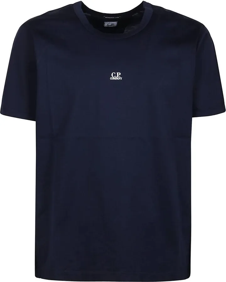 C.P. Company Logo Detailed Crewneck T-Shirt
