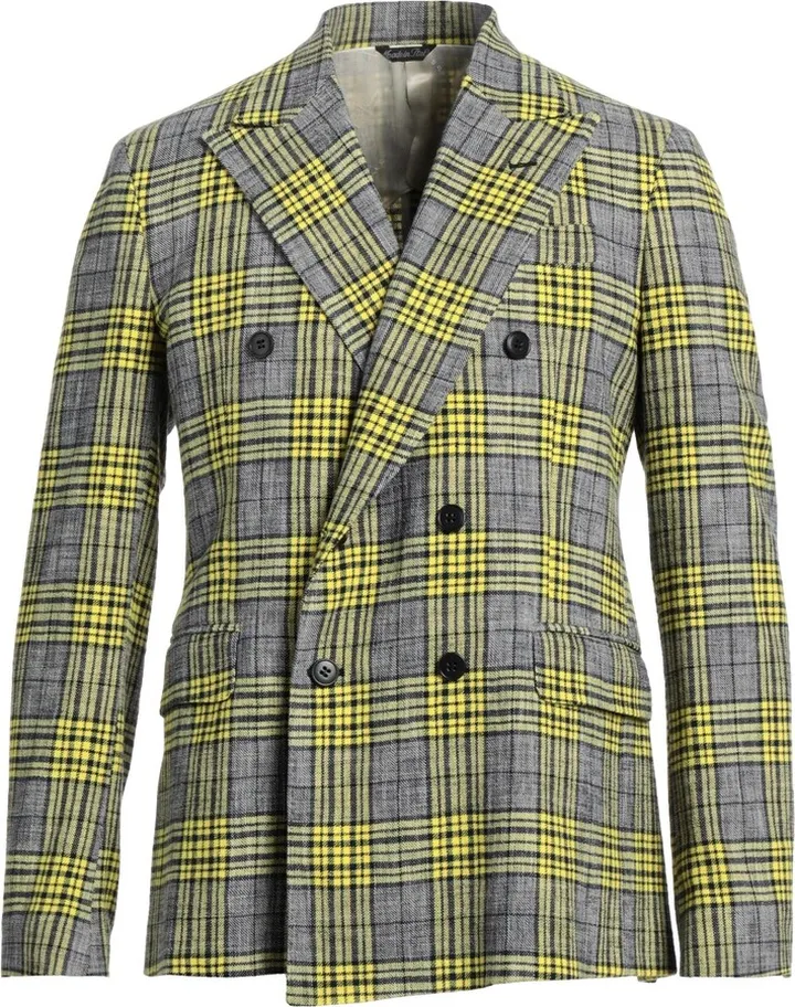 Suit Jacket Yellow