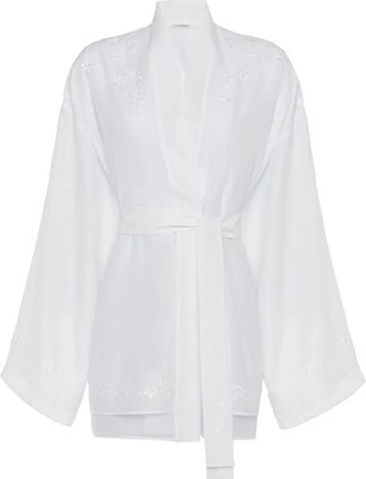 Robe in cotton voile