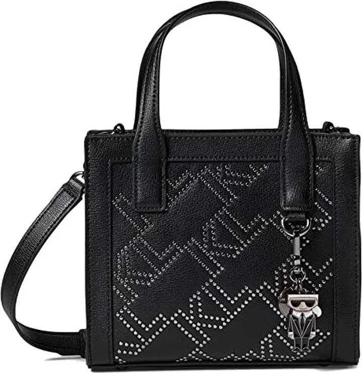 Karl Lagerfeld Paris Nouveau Crossbody (Dusty Shale) Handbags