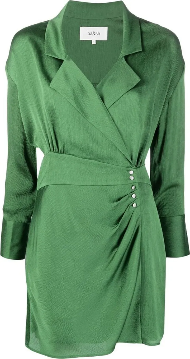 Long-Sleeve Mini Dress