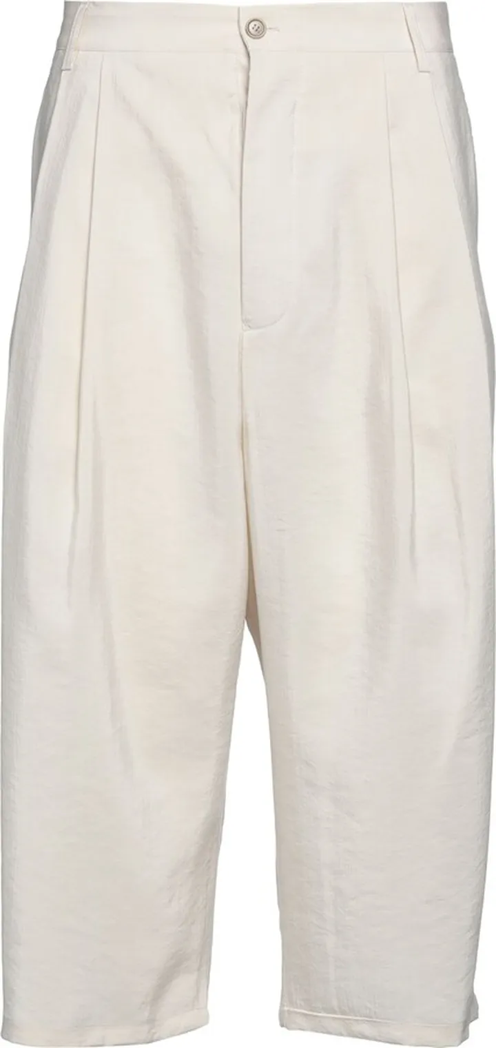 Cropped Pants Beige