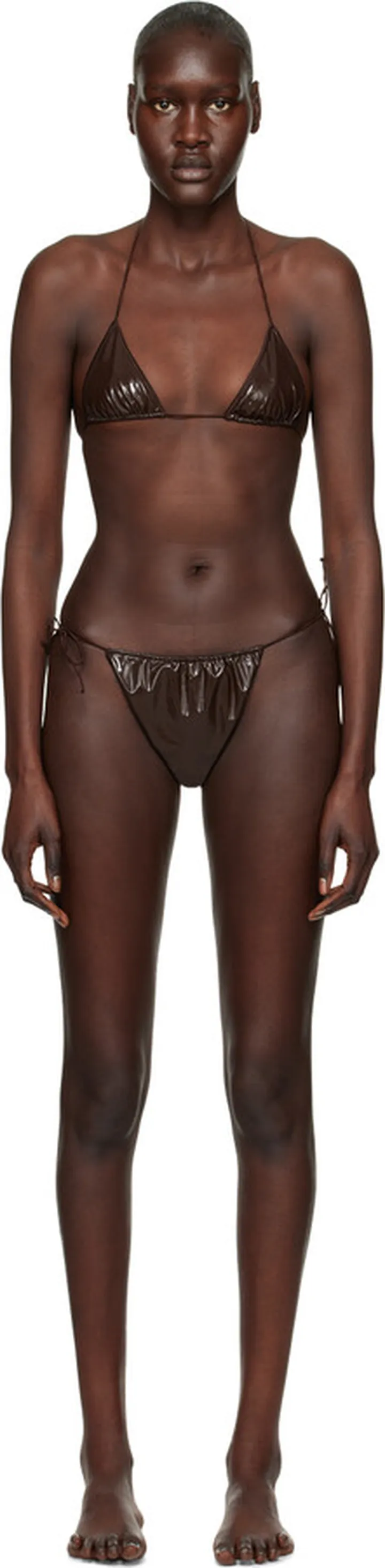 Oséree Brown Microkini Bikini