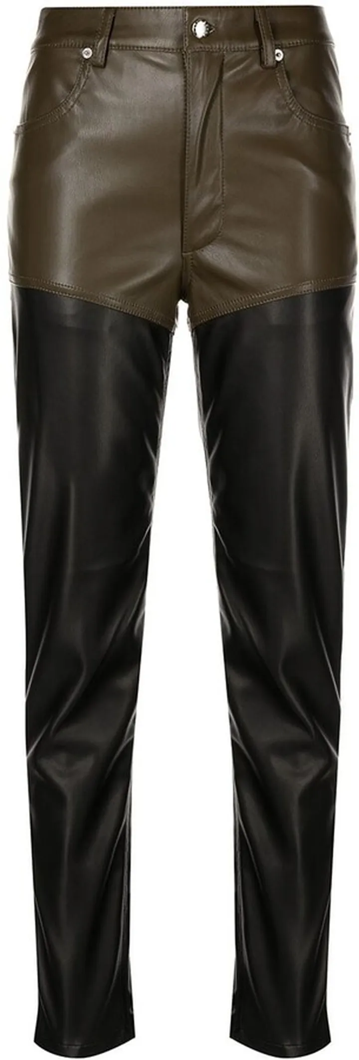 Skinny Two-Tone Trousers