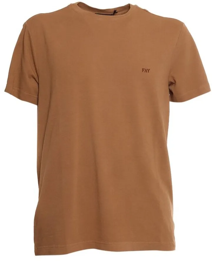 Fay Crewneck Short-Sleeved T-Shirt