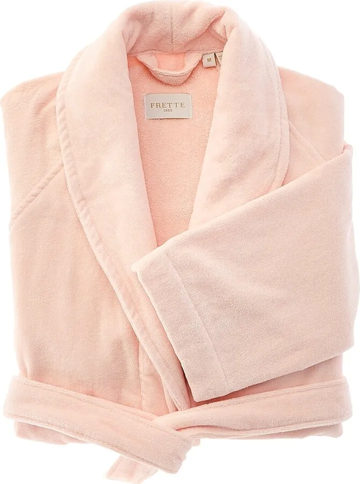 Frette Velour Shawl Collar Robe