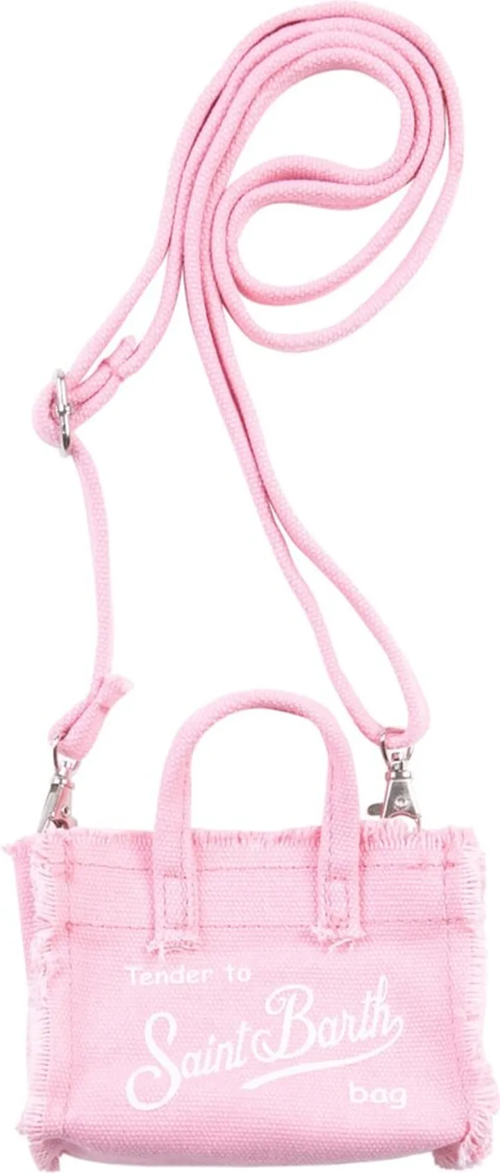 Pink Canvas Key Holder