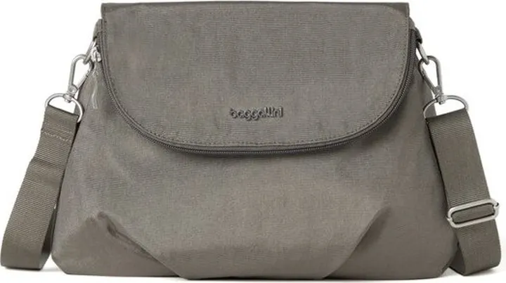 Baggallini Amanda Crossbody Bag - Grey