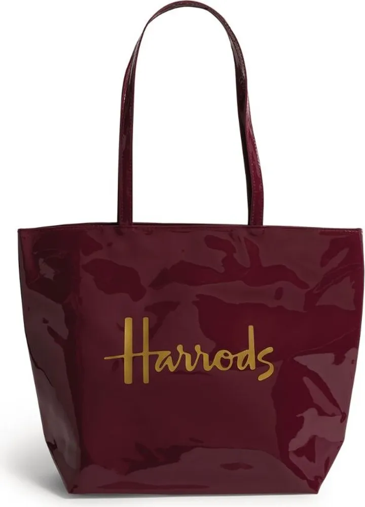 Harrods Logo Shoulder Tote Bag