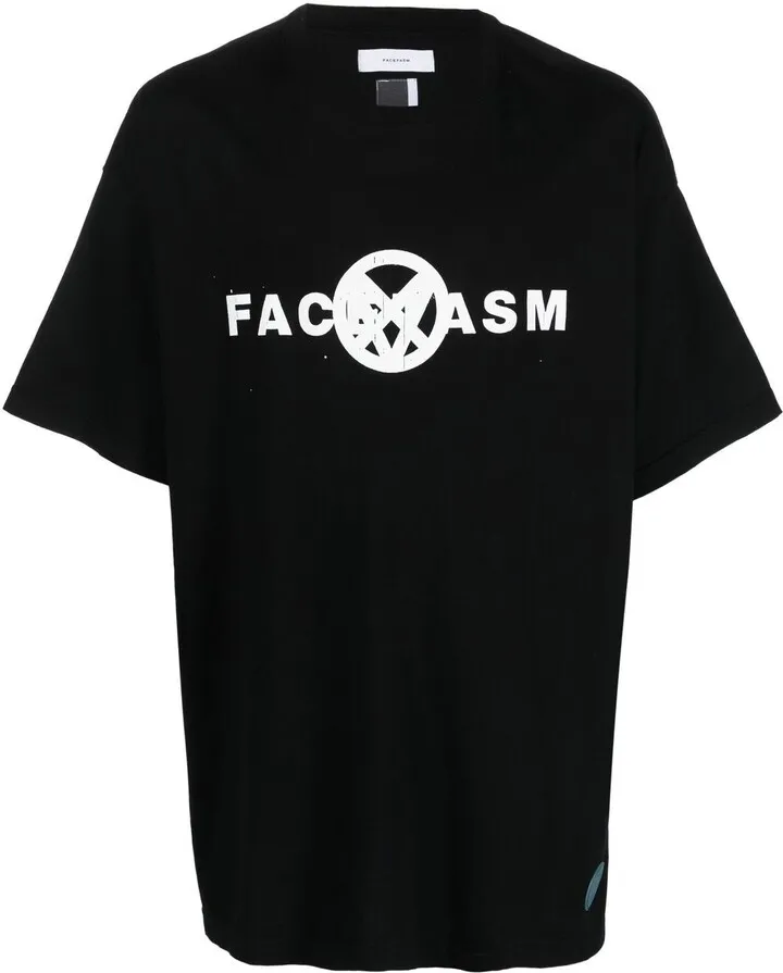 logo-print cotton T-shirt