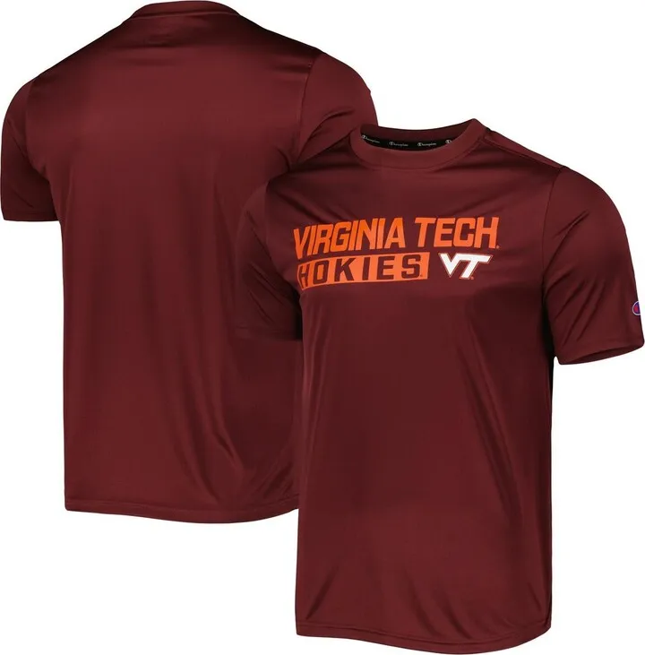 Men's Champion Maroon Virginia Tech Hokies Impact Knockout T-shirt