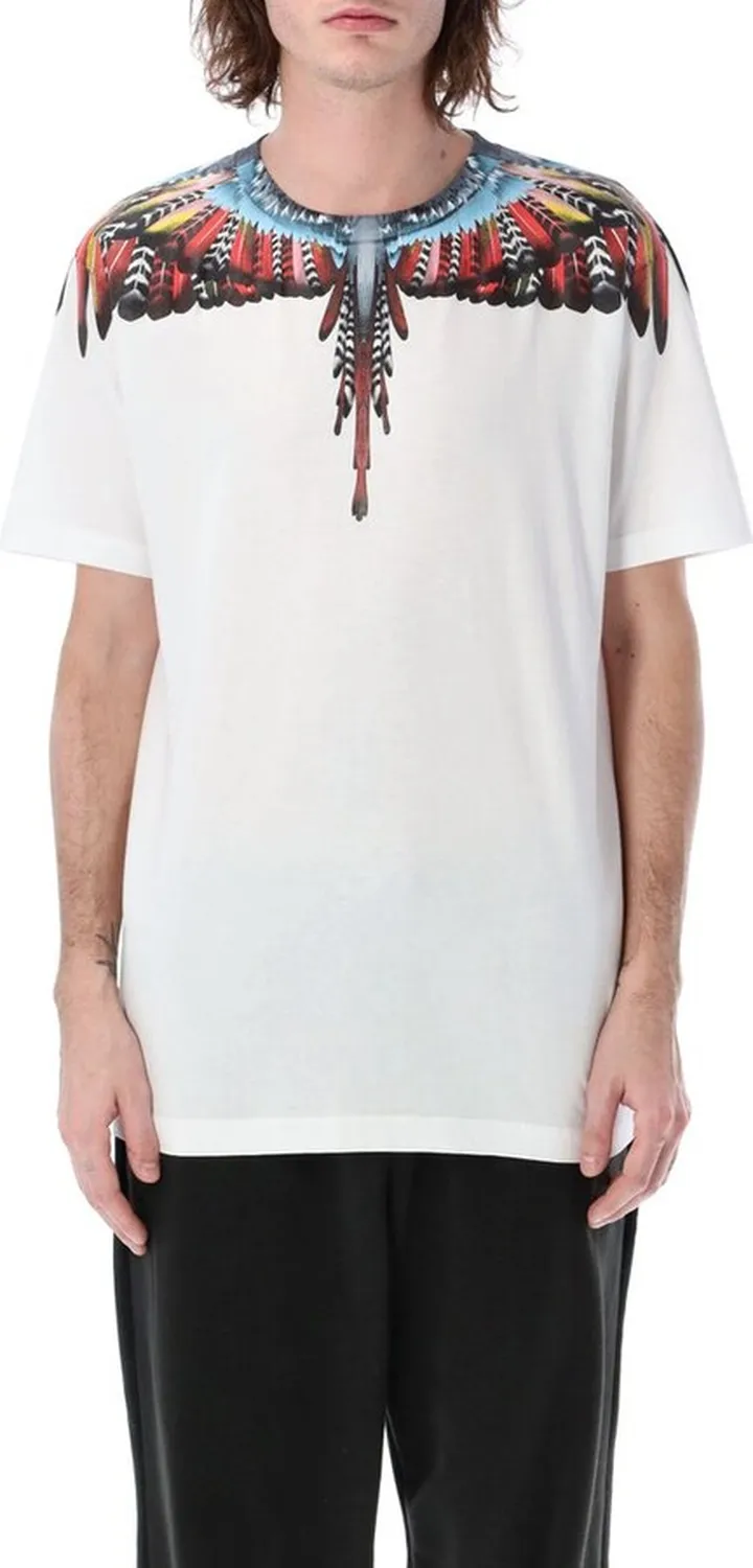 Marcelo Burlon County Of Milan Wings Printed T-Shirt
