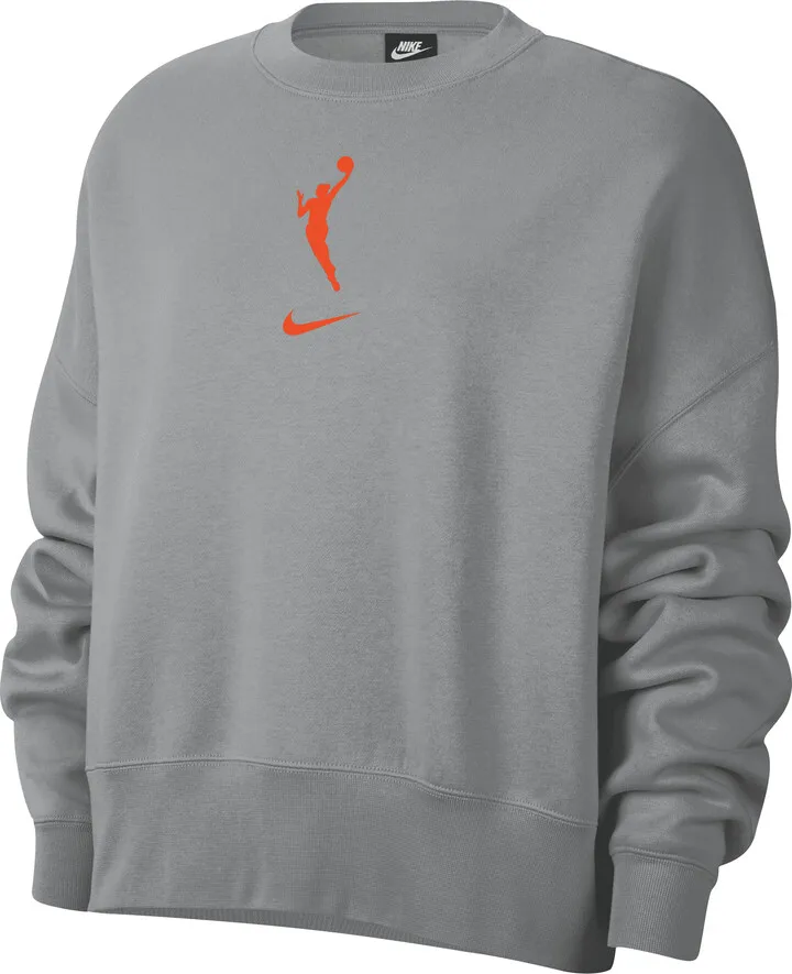Team 13 Nike Women's WNBA Sideline Sweatshirt in Grey