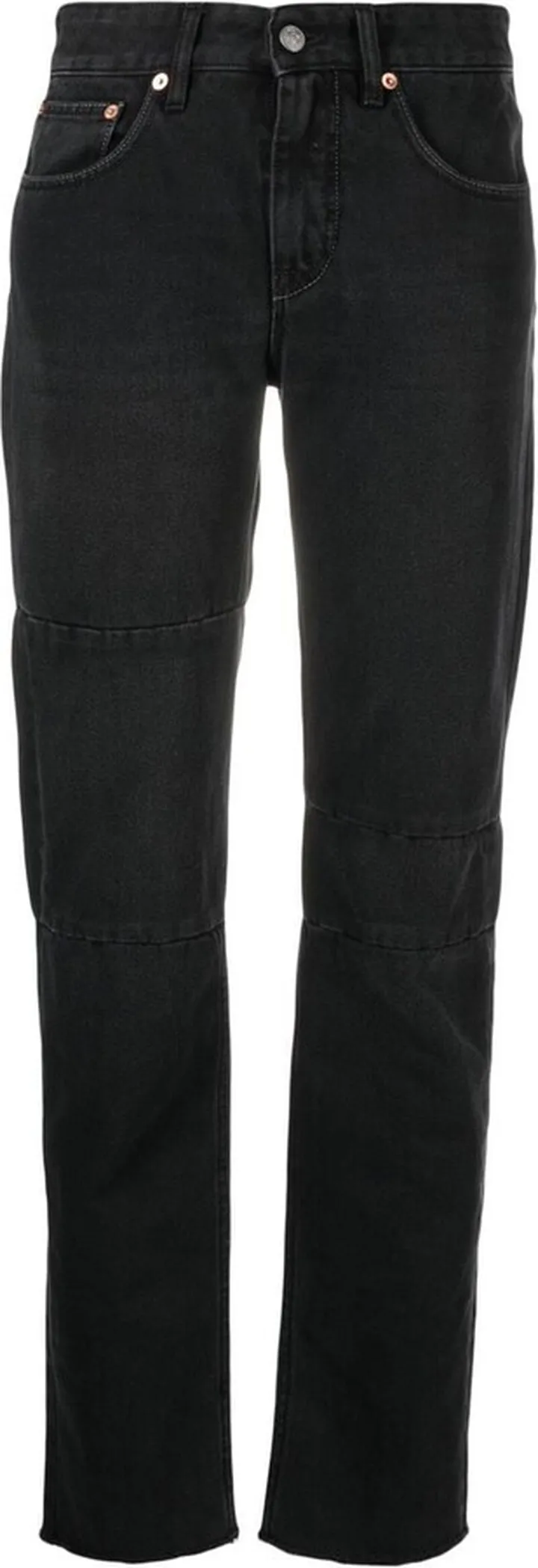 Mid-Rise Slim-Cut Jeans