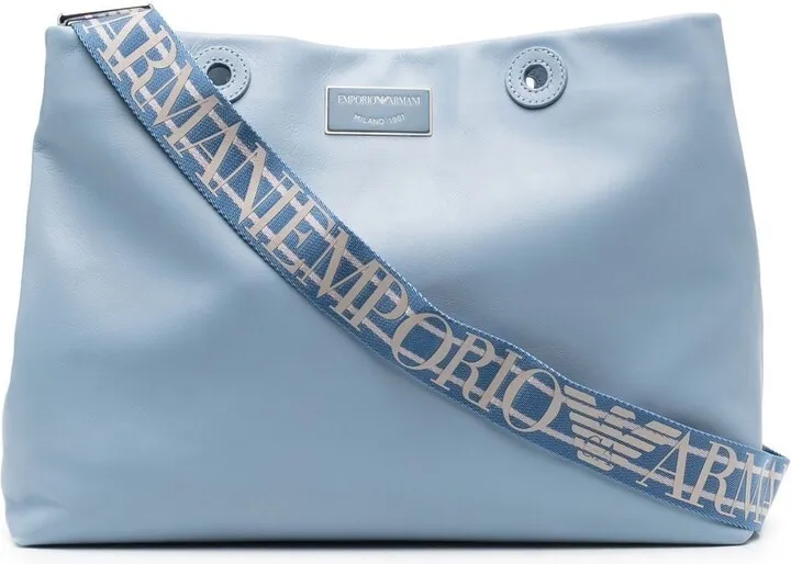 Logo-Patch Tote Bag