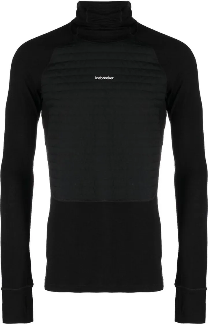 Black ZoneKnit Wool Insulated Hoodie