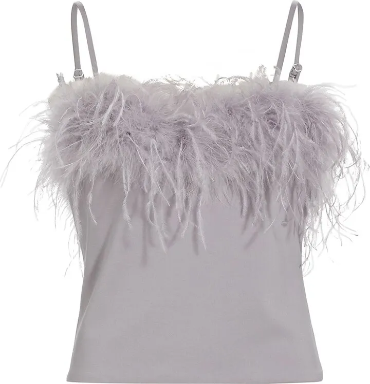 Yarina Feather Camisole