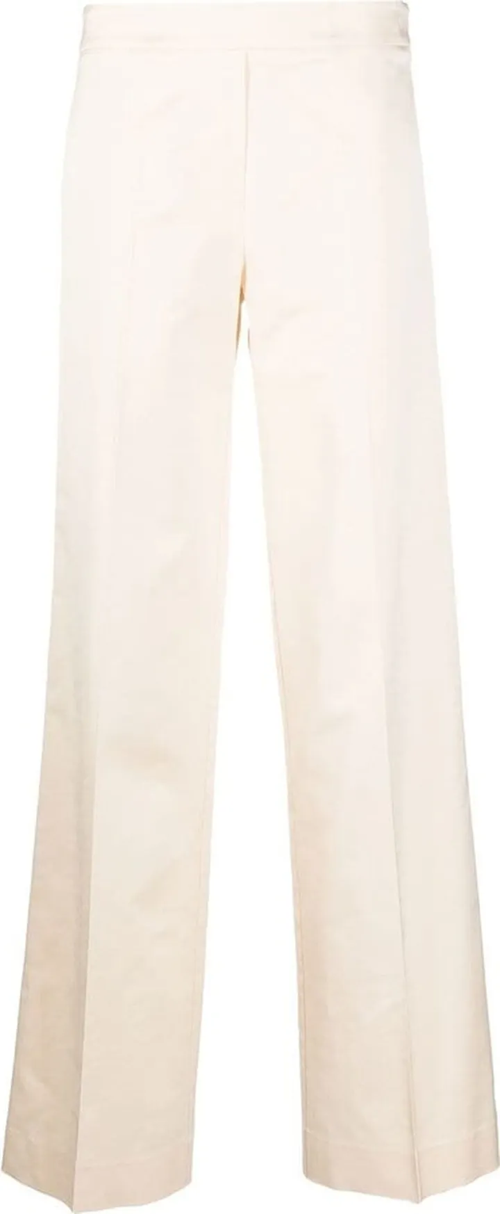 Straight-Leg Cut Trousers