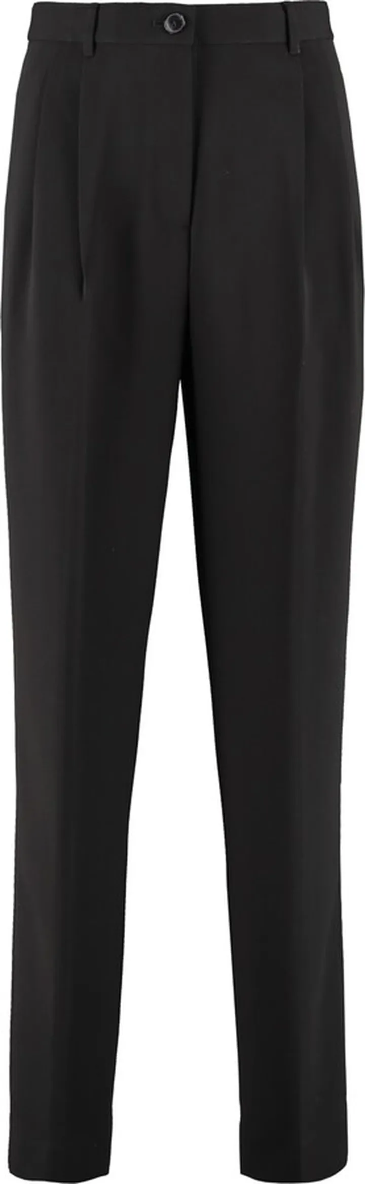 High-waist Crêpe Trousers