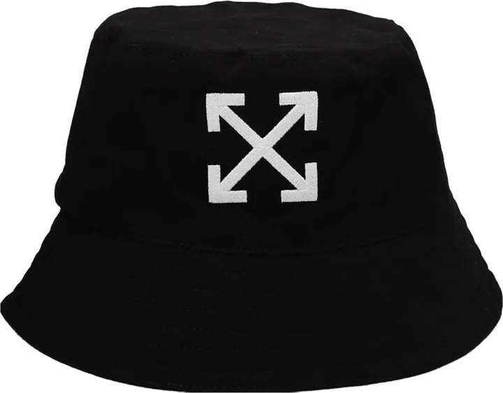 Off-White Logo Embroidered Bucket Hat
