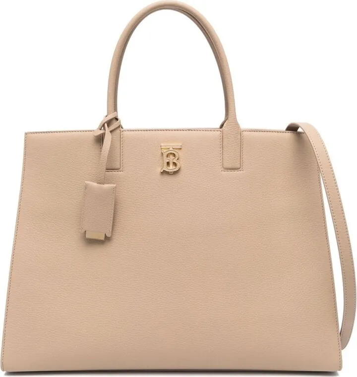 Logo-Plaque Tote Bag