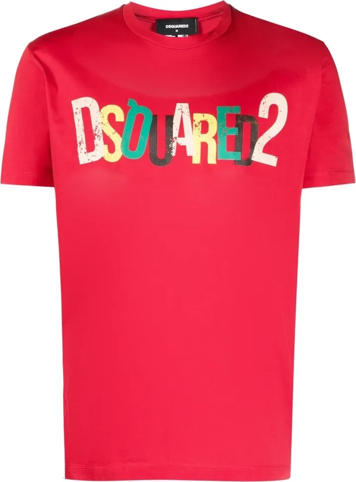 logo-print cotton T-shirt