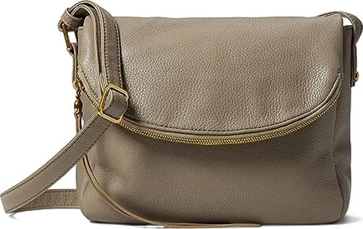 HOBO Fern Messenger (Graphite) Handbags