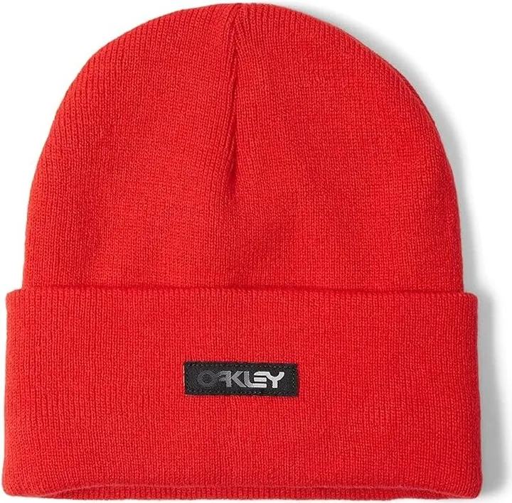 Oakley B1B Gradient Patch Beanie (Red Line) Caps