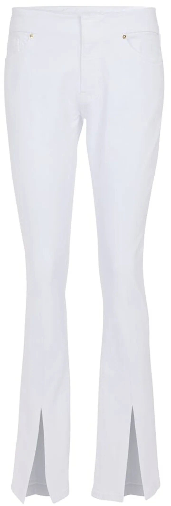 Mid-rise bootcut jeans