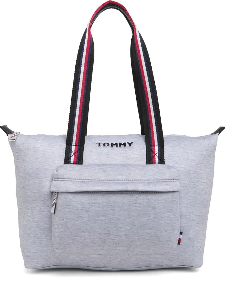 Jen Heather Jersey Tote Bag