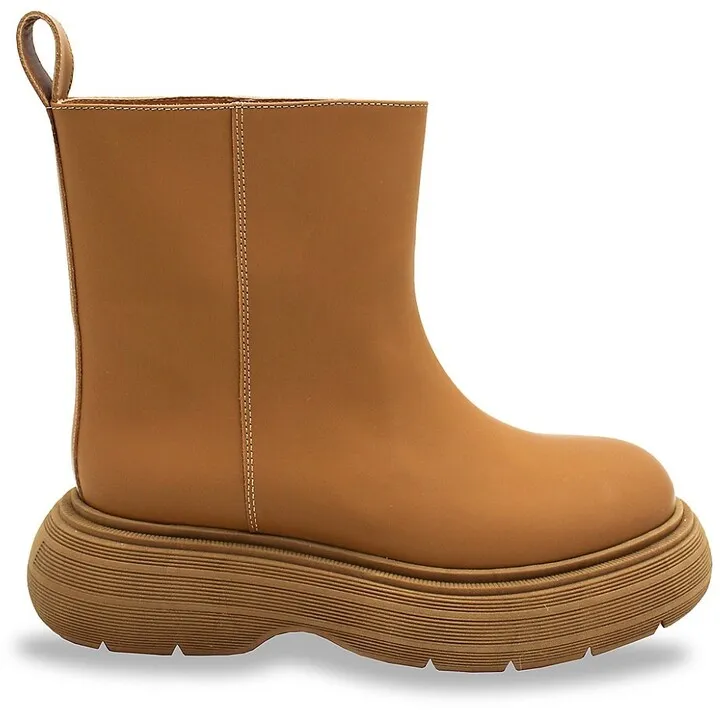 Short Chunky-Sole Boots