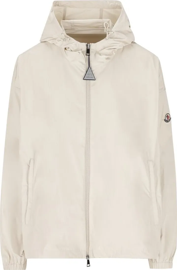 Moncler Logo Patch Long-Sleeved Jacket
