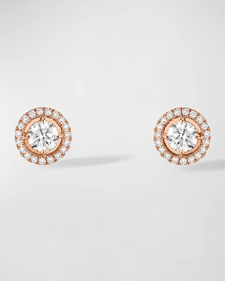 18k Gold Joy Diamond Stud Earrings