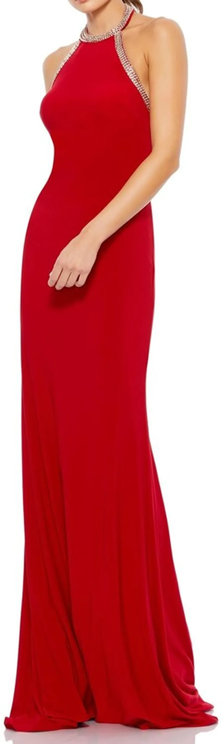 Halter Jersey Gown