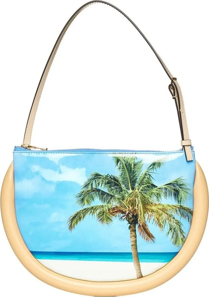 JW Anderson Bumper Moon Landscape Printed Shoulder Bag