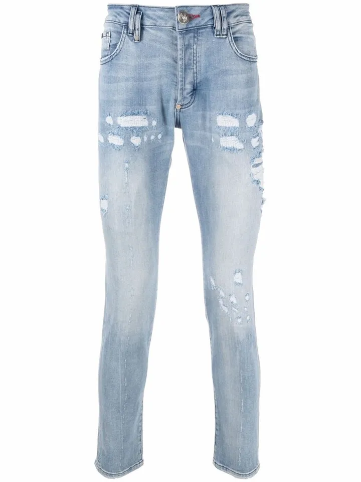 Mid-Rise Skinny Jeans