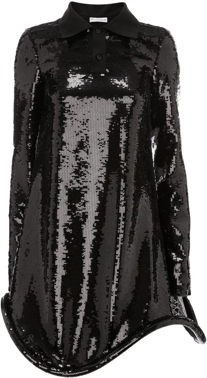 Bumper-Tube mini polo dress