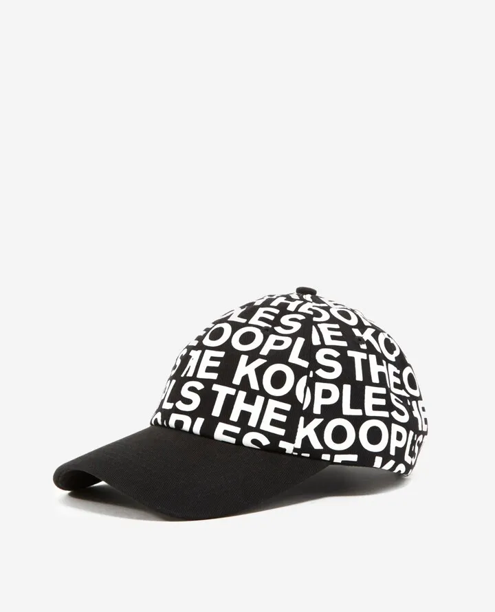 Black cap with The Kooples motifs