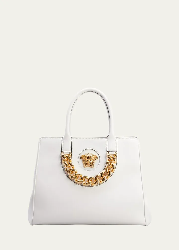 La Medusa Large Chain Tote Bag