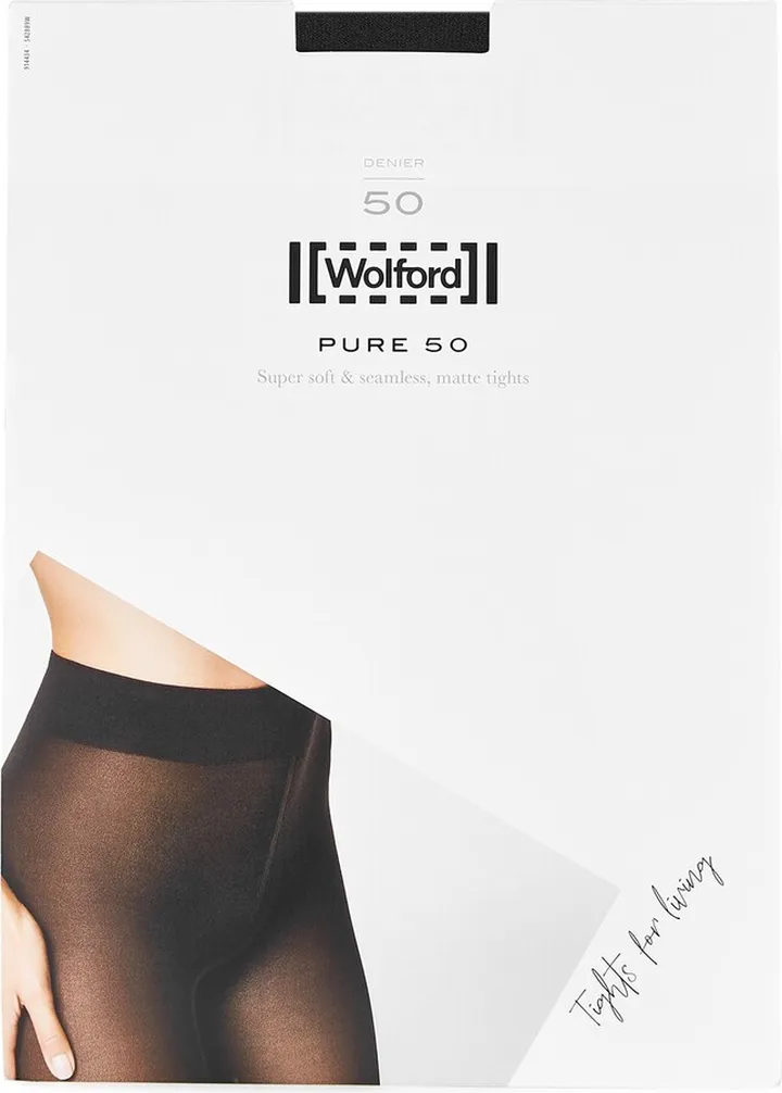 Wolford Pure Navy 50 Denier Tights