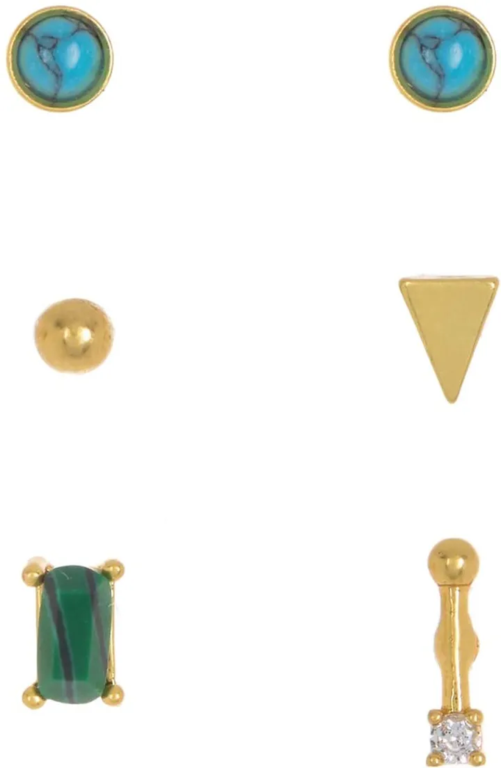 Mini Stone Stud Set