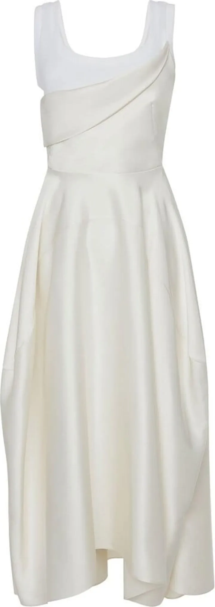 Sleeveless Pleated Maxi Dress
