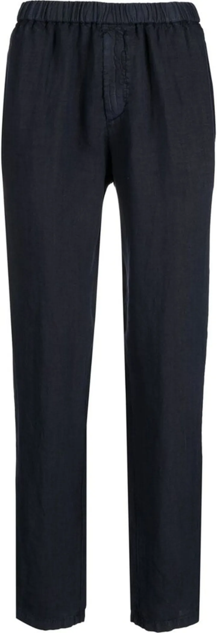 Straight-Leg Linen Trousers