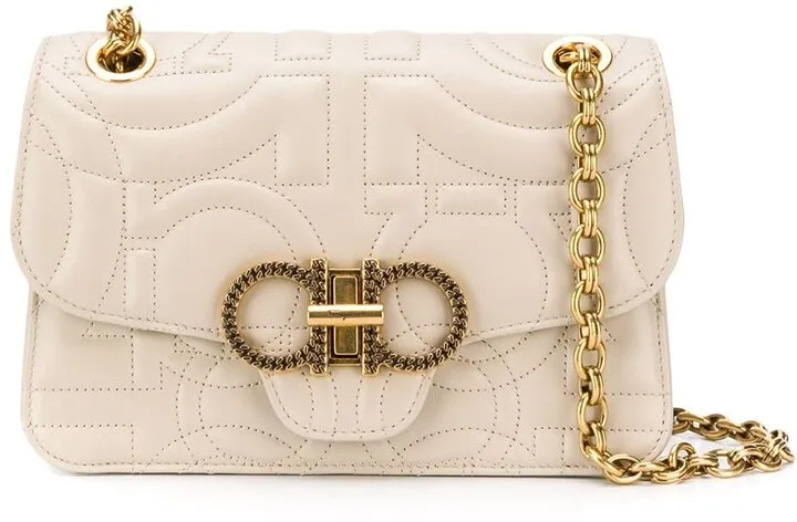 Gancini quilted bag