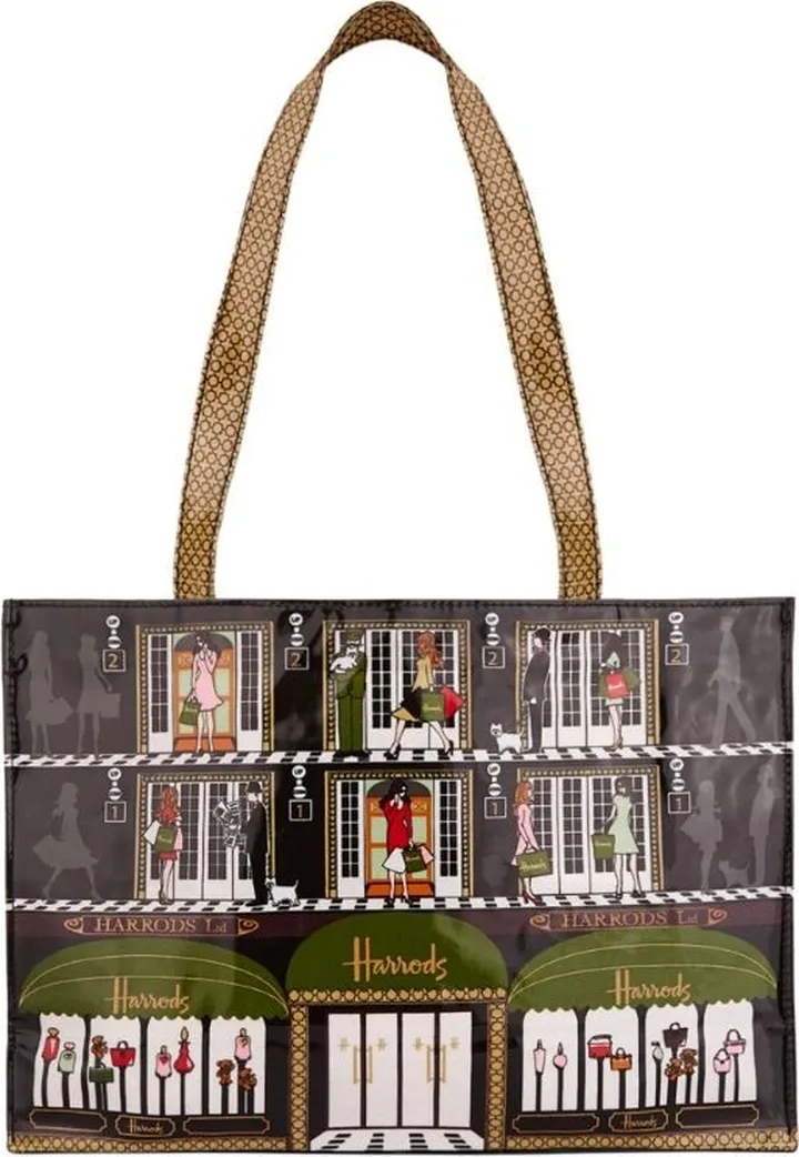Harrods Harrods Elevators Shoulder Tote Bag