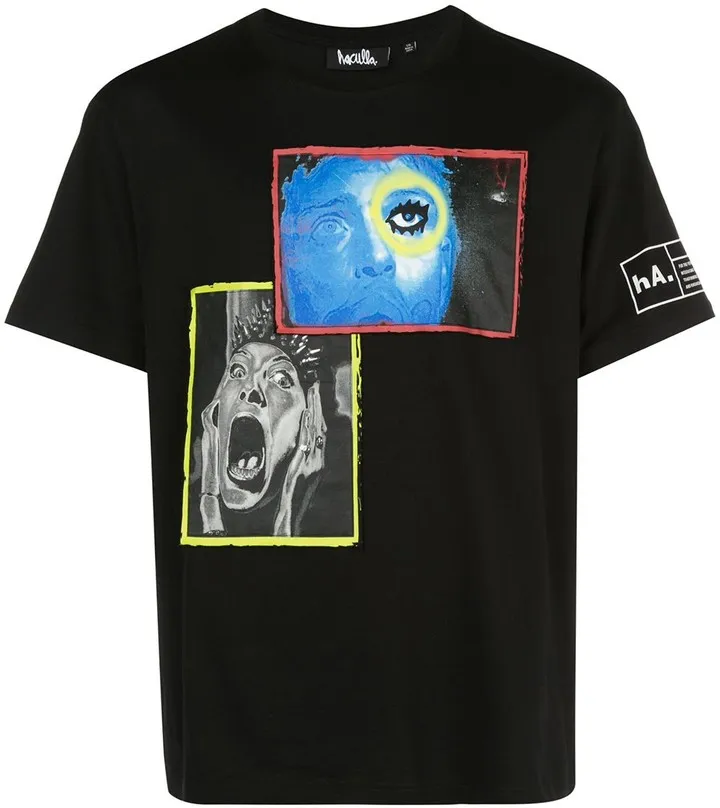 Overlap Standard graphic T-shirt
