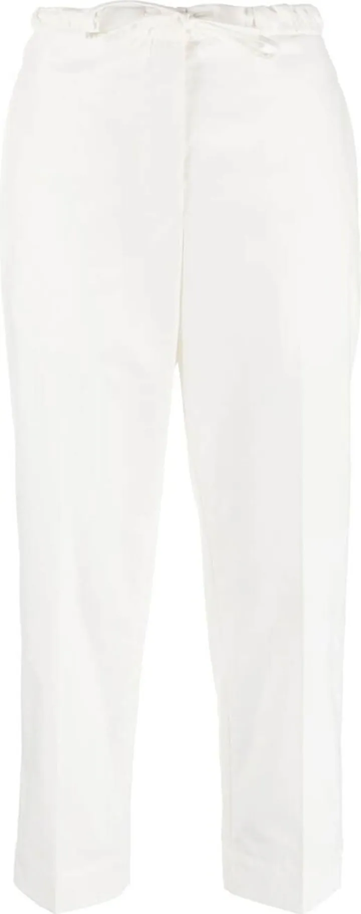 Cropped Cotton Trousers