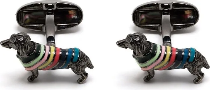 Dog-Shaped Cufflinks