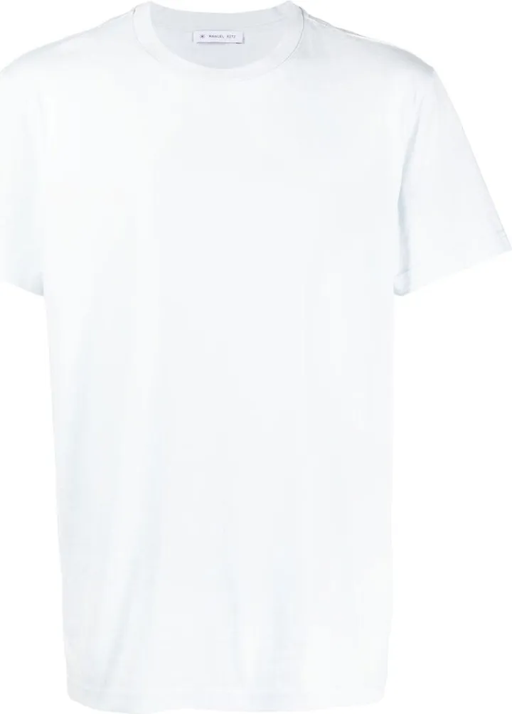 Embroidered Logo Cotton T-Shirt