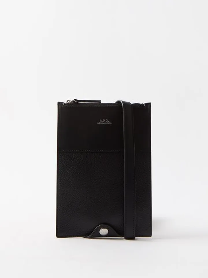 Charles Leather Cross-body Bag